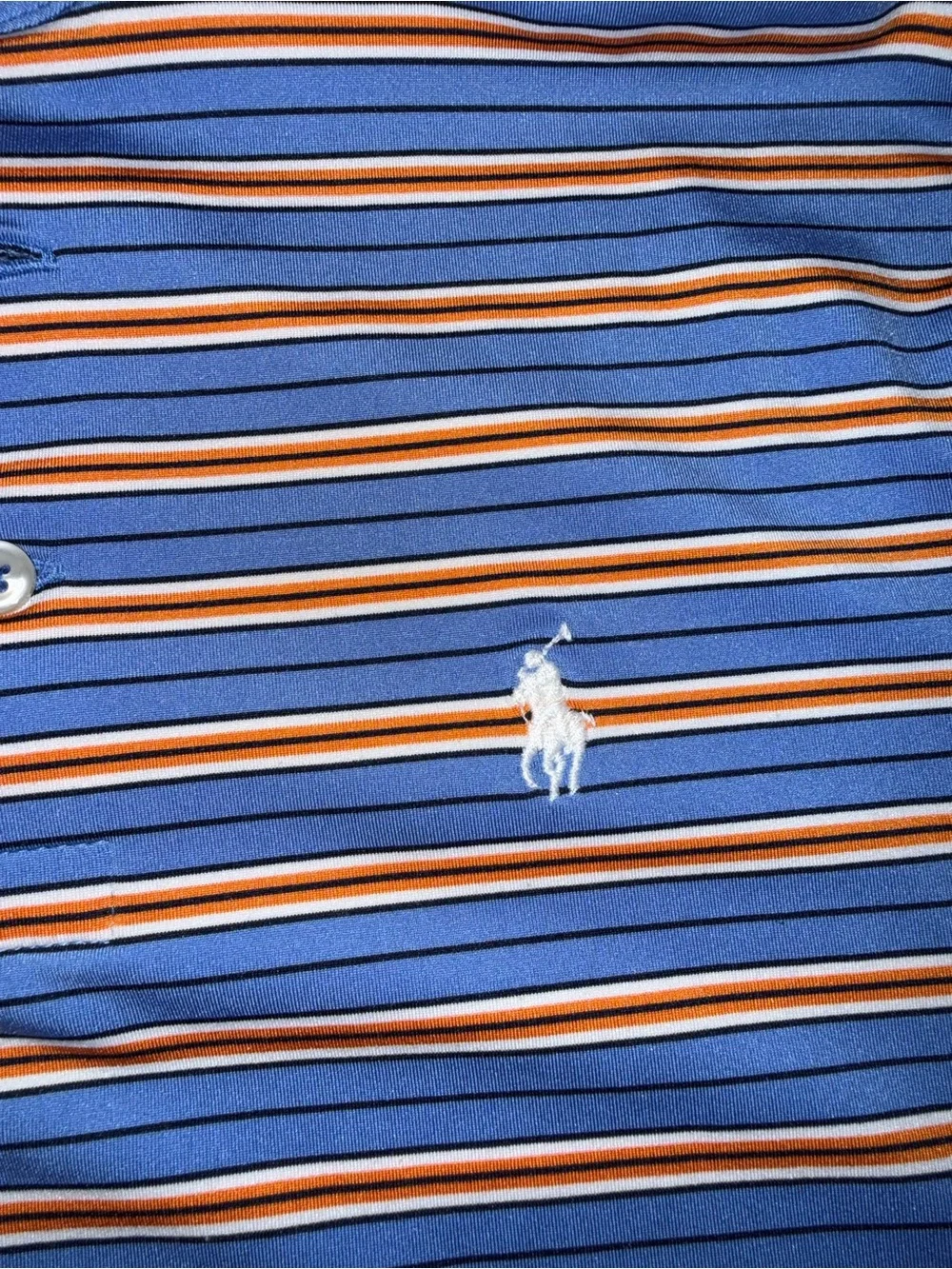 Polo by Ralph Lauren kids Blue Multi-Stripe Polo Shirt